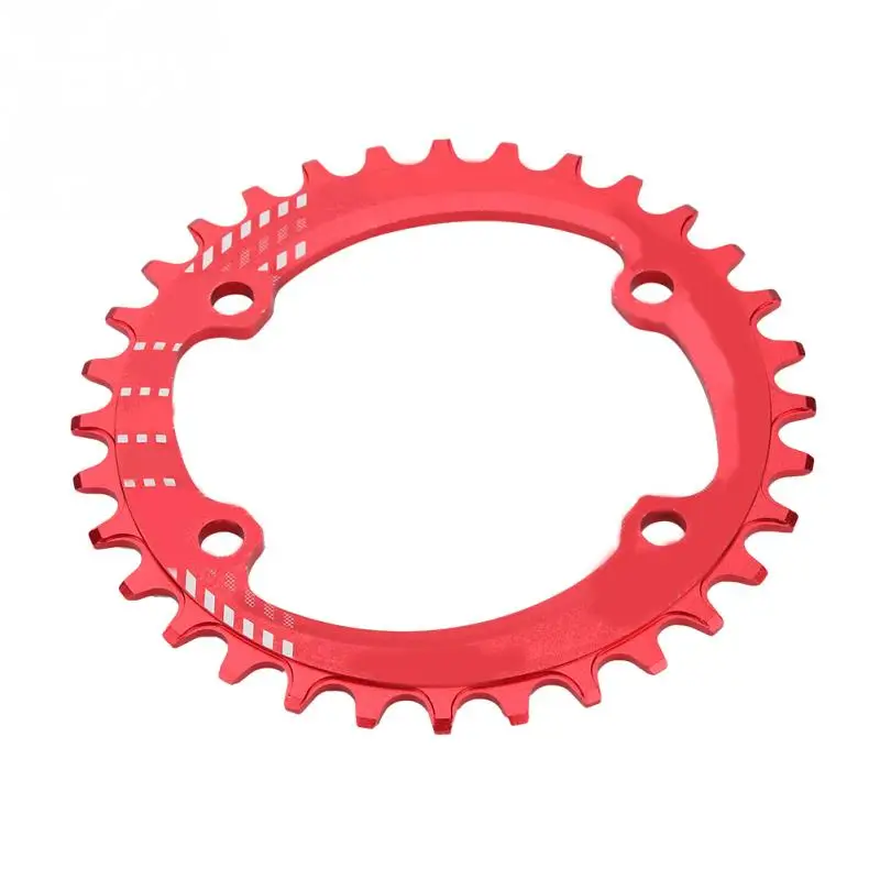 Овальная Круглая цепь из алюминиевого сплава для велосипеда Shimano M6000 M7000 M8000 32T 34T 36T