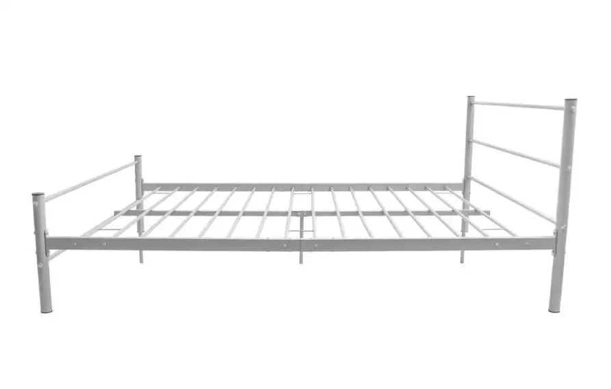 vidaXL Giantex Metal Steel Bed Frame with Stable Slats Headboard Footboard Bedroom Furniture |