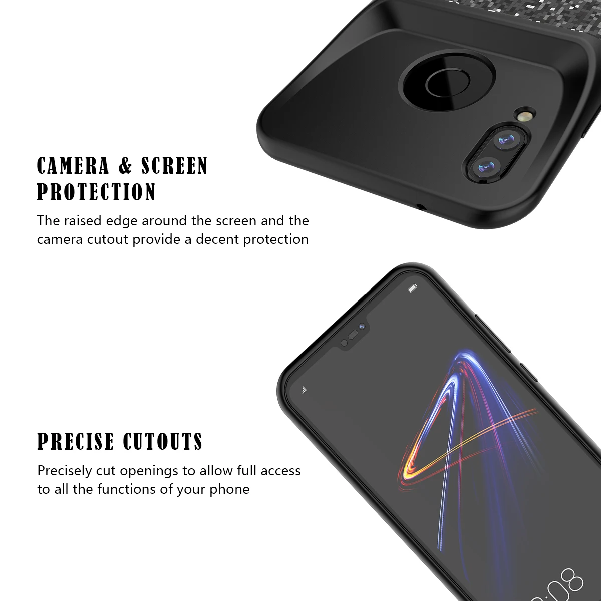 Чехол для зарядного устройства Huawei P20 Lite/Nova 3e чехол с внешним аккумулятором