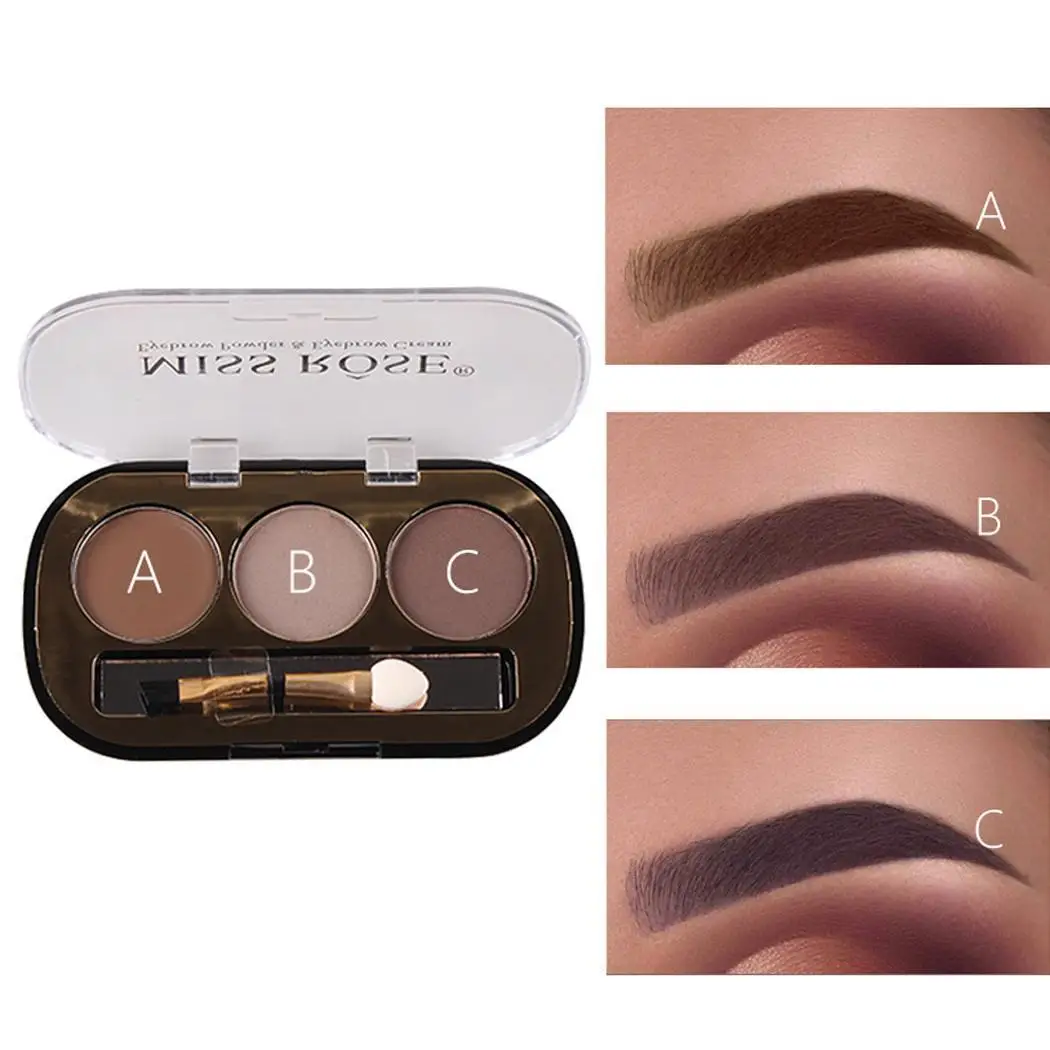 Портативный водостойкий Sweatproof натуральный стойкий для бровей Китай порошок 40 г