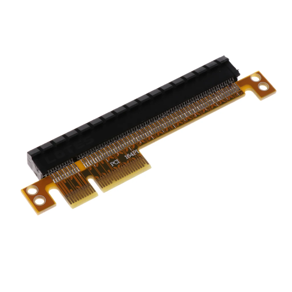 Адаптер Dovewill PCI E Express от 4X до 16X переходная карта преобразователь плата адаптера