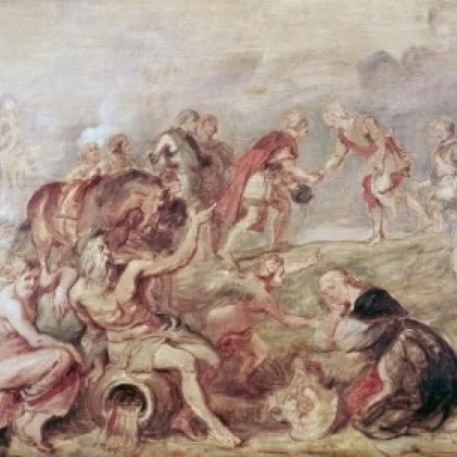 Встреча двух фердинандов 1635 Питер пол Рубенс (1577 1640 Фламандский) масло на панели с