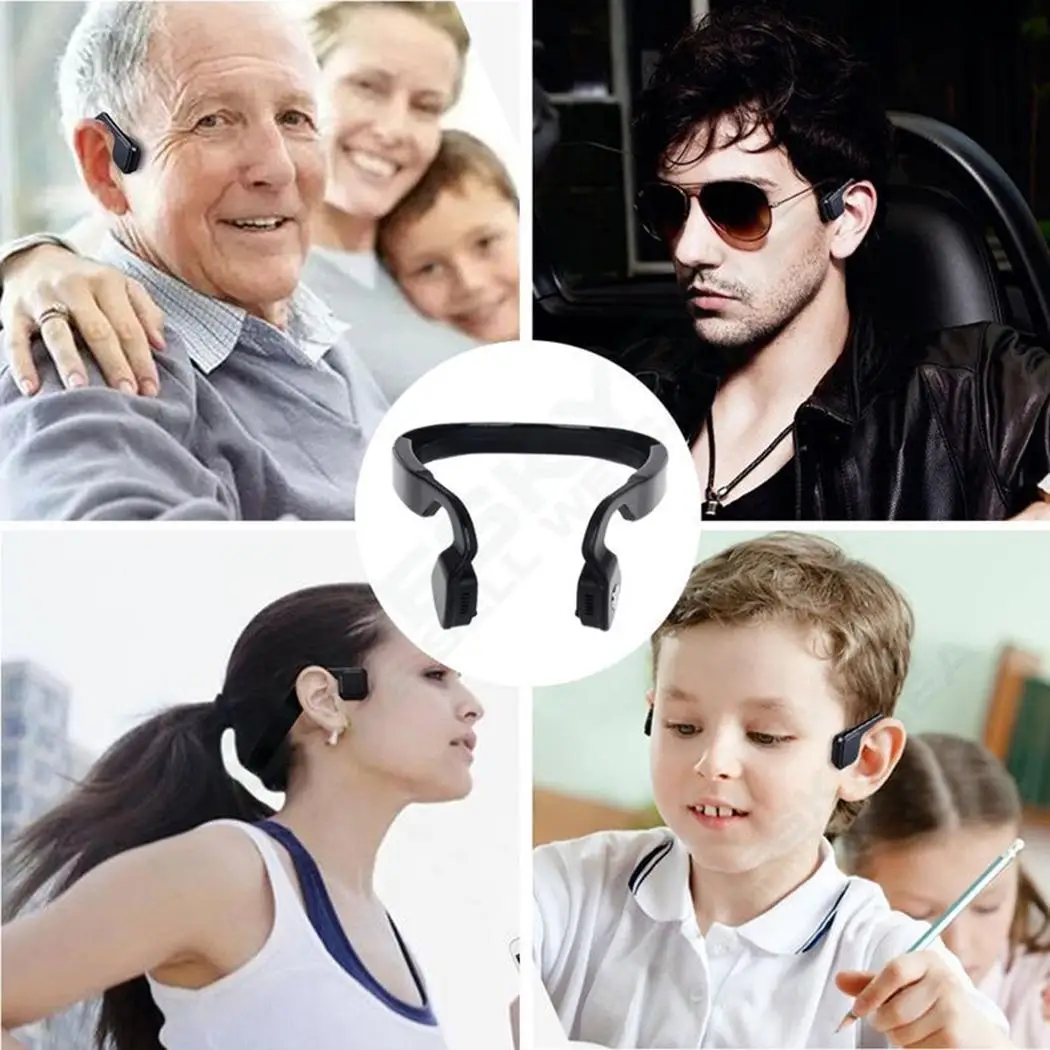 Bone проводные наушники Handsfree Bluetooth около 5 часов Спорт 4 0 6 беспроводная