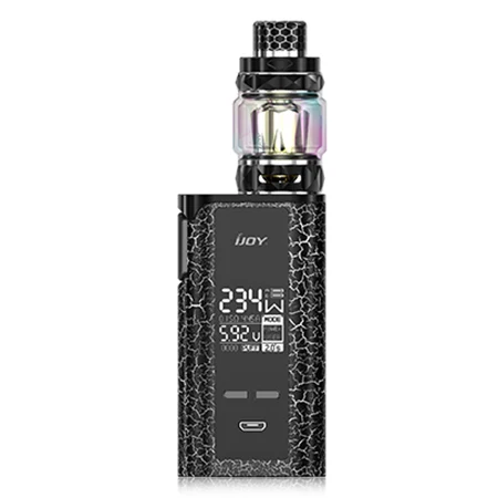 Оригинал IJOY капитан PD270 Vape комплект 234 Вт 5 мл с бриллиантом Танк для электронной
