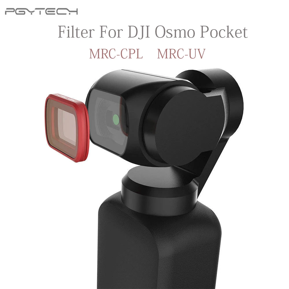 Newst PGYTECH Osmo карманные фильтры MRC UV CPL фильтр одна версия для DJI профессиональные аксессуары|Детали и