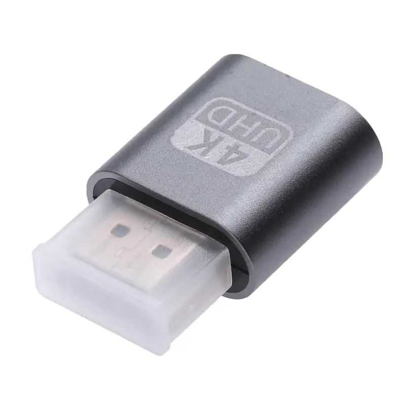 VGA адаптер виртуального дисплея HDMI 1 4 DDC EDID пустышка разъем эмулятор отображения| |