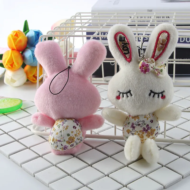 Kawaii Красота кролика плюшевые брелоки игрушка мягкая pp чучело из хлопка Животные