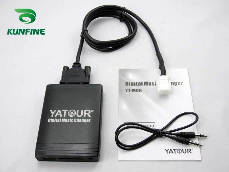 Автомобильный цифровой музыкальный Changer USB SD Aux MP3 интерфейс автомобильное стерео