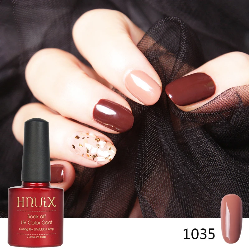 Гель для ногтей HNUIX Beauty УФ светодиодный гель отмачиваемый долговечный лак 7 3 мл