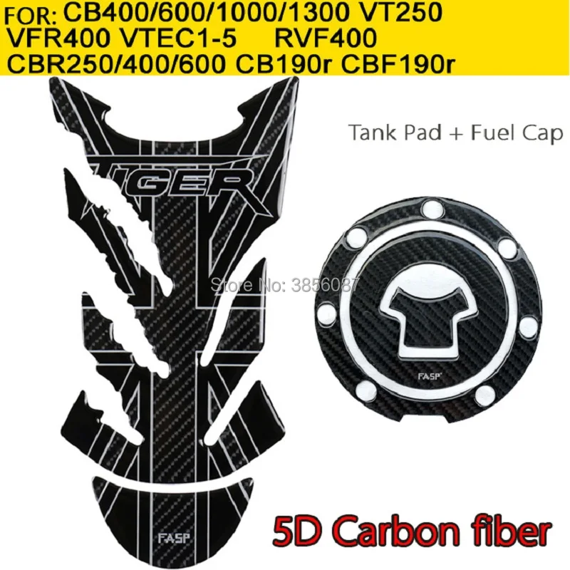 Для CBR1000 600RR CB400 CB750 CB1300 CBR250 VTR1000 VFR1200 650TR ST1300 настоящая накладка на бак из