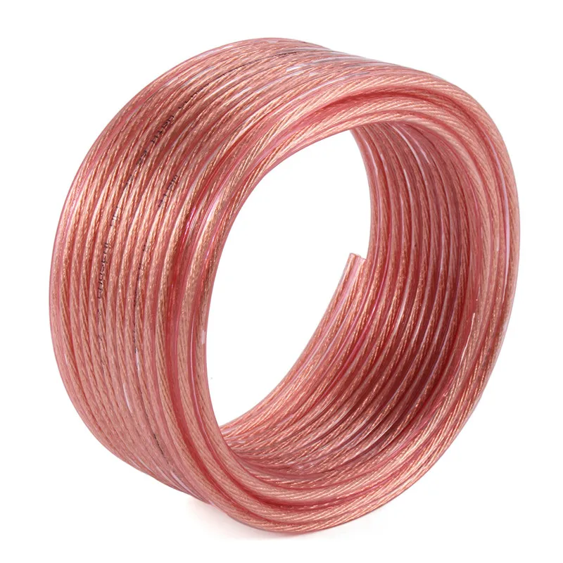 Choseal QS6250 DIY Аудио кабель OFC громкий динамик бескислородный медный провод/ядро 10 м/20