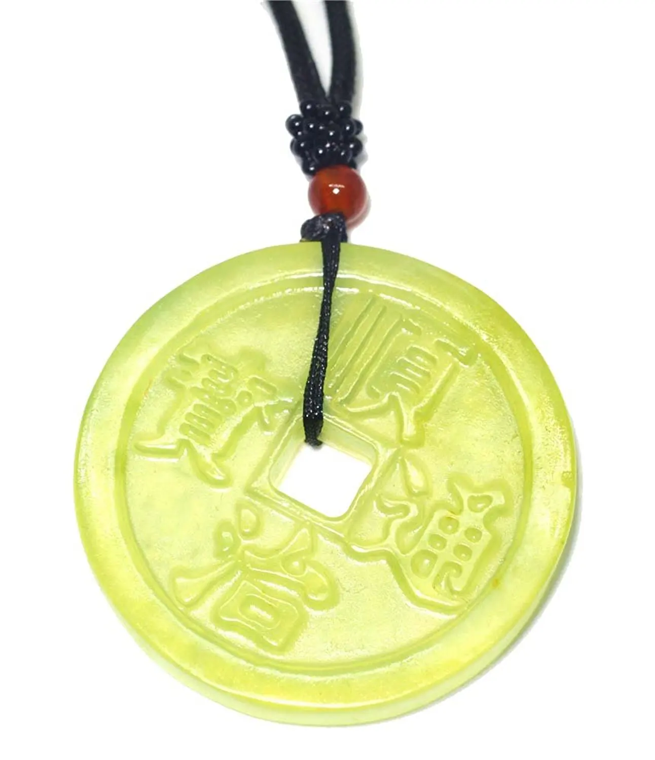 Природный зеленый жадеит Джейд древних монета кулон|gift necklace|gift giftsgift jewelry |