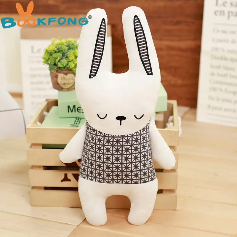 1 шт. плюшевая подушка в скандинавском стиле с кроликом единорогом медведем