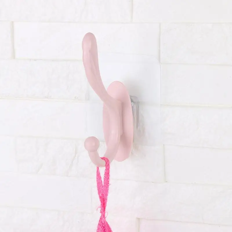 Wall-mounted Coat Bag Clothes Caps Hook Hangers Wall Hanging Organizer | Дом и сад