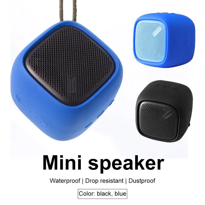 Bluetooth беспроводной динамик мини цифровой бас портативный силиконовый анти