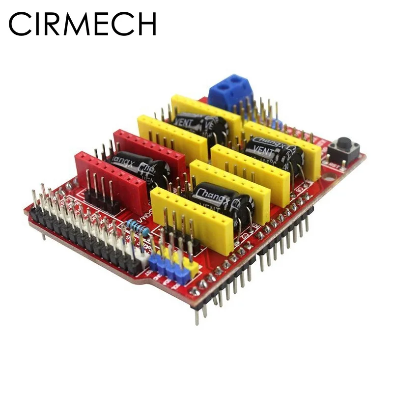 Детали для 3D принтеров CIRMECH Расширительная плата с ЧПУ Arduino V3 гравер CNC A4988 Драйвер