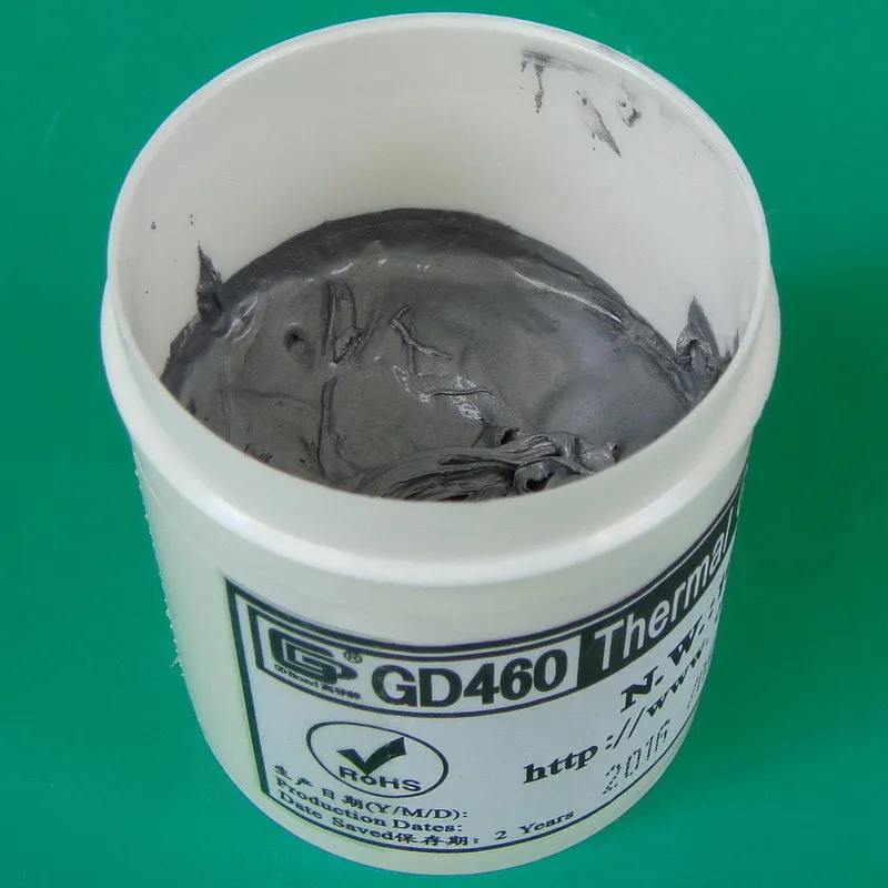 High Guide Gd460 Heat Conduction Grease Dissipate Silica Gel Ointment Silver Net Weight 100g Jar | Компьютеры и офис