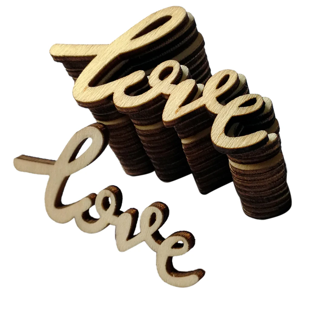 Лот из 15 штук деревянные поделки ручной работы для рукоделия скрапбук