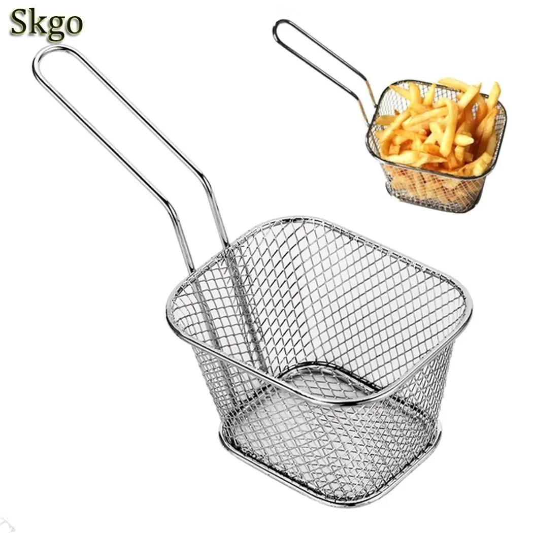 Практичный инструмент миска кухонные серебро жареные Кухня картошка