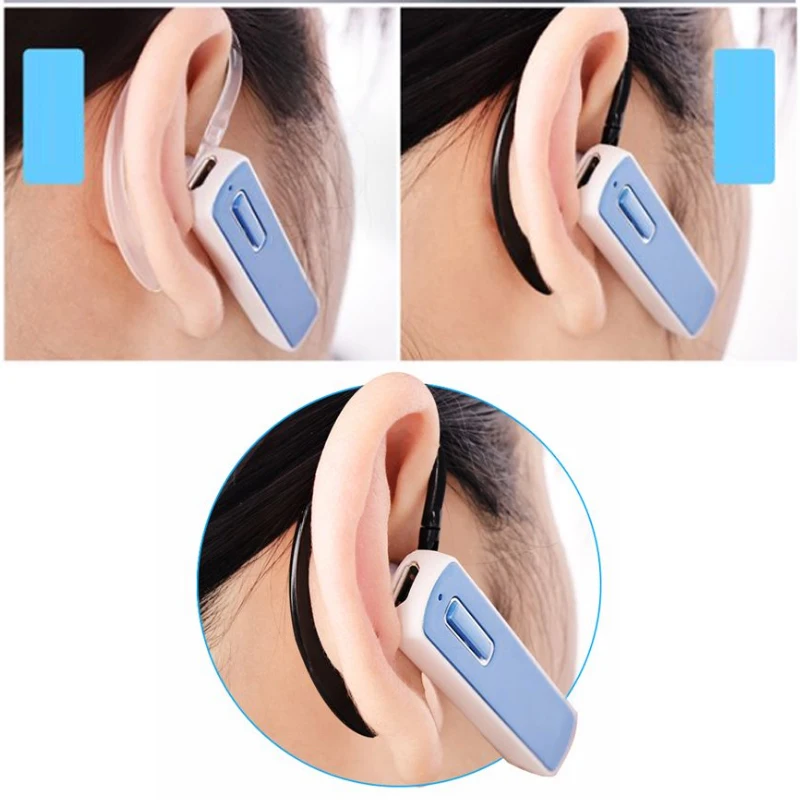 100 шт./50 пар наушников клип крюк дужка ушной крючок вешалка для Bluetooth гарнитура 6 0