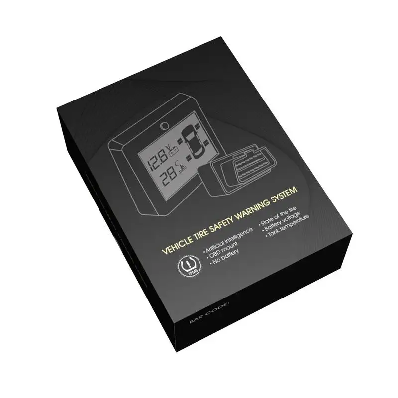 3 дюймовый ЖК дисплей Экран машина OBD безопасности шин Предупреждение Системы TPMS