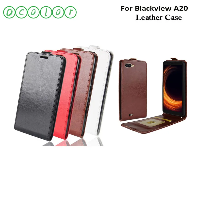 Ocolor для Blackview A20 Filp PU деловой Кожаный чехол Чехол кредитных карт держатель кошелек