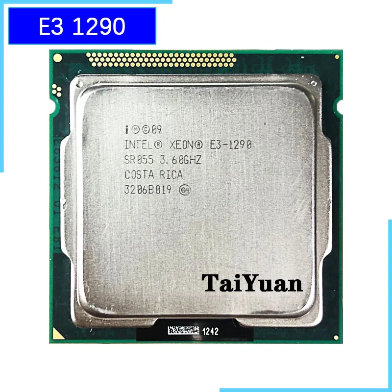 Процессор Intel Xeon E3 1290 3 6 ГГц четырехъядерный восьминиточный процессор 8M 95W LGA