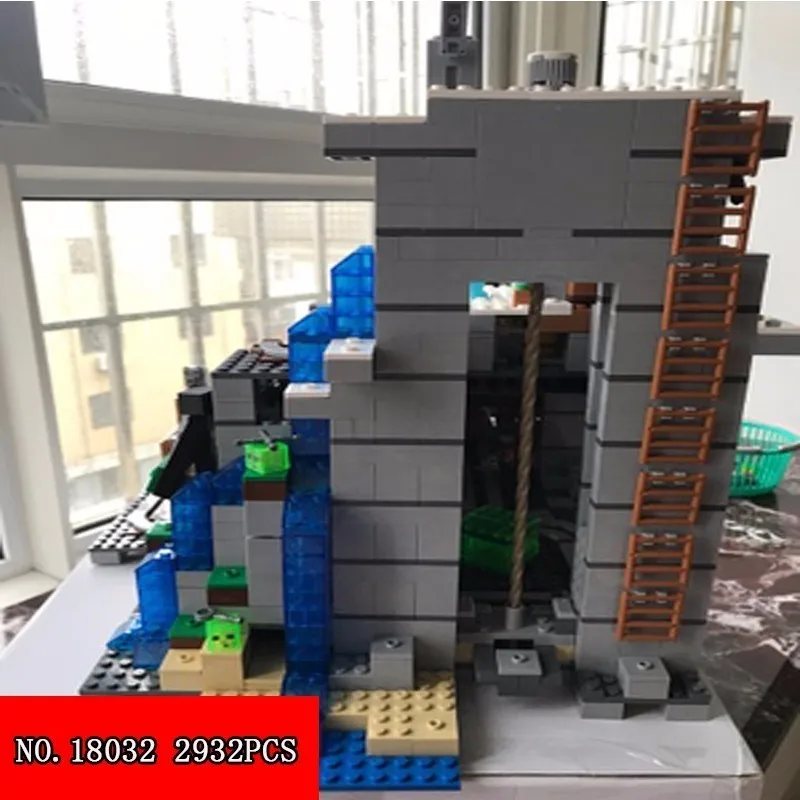 Новый блок 2932 шт. I Real World Department Cave Scene Lighting Edition Alpinia Oxyphylla строительный с Фондом 18032 |