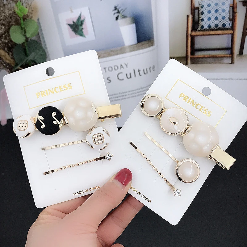 3 шт./компл. изящная заколка для волос у моря женские аксессуары вечеривечерние