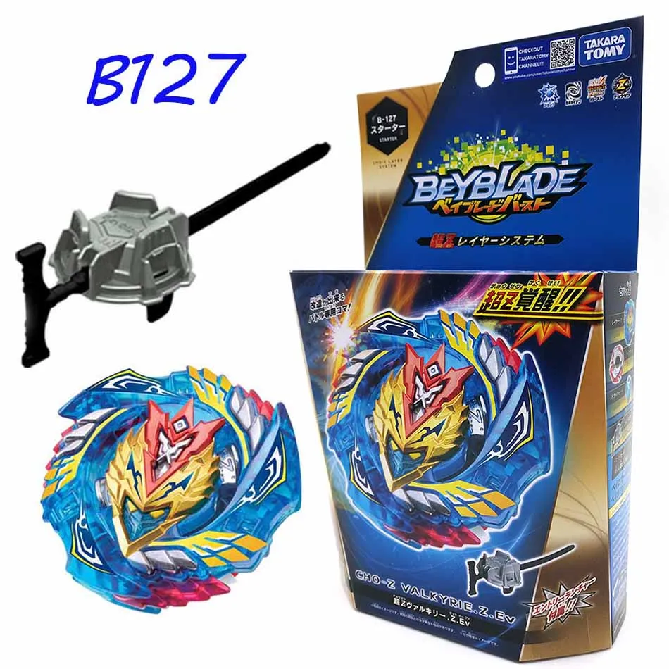 Оригинальный Takara Tomy Beyblade Burst B 129 взрывоопасных гироскоп супер Z Warrior ахиллова