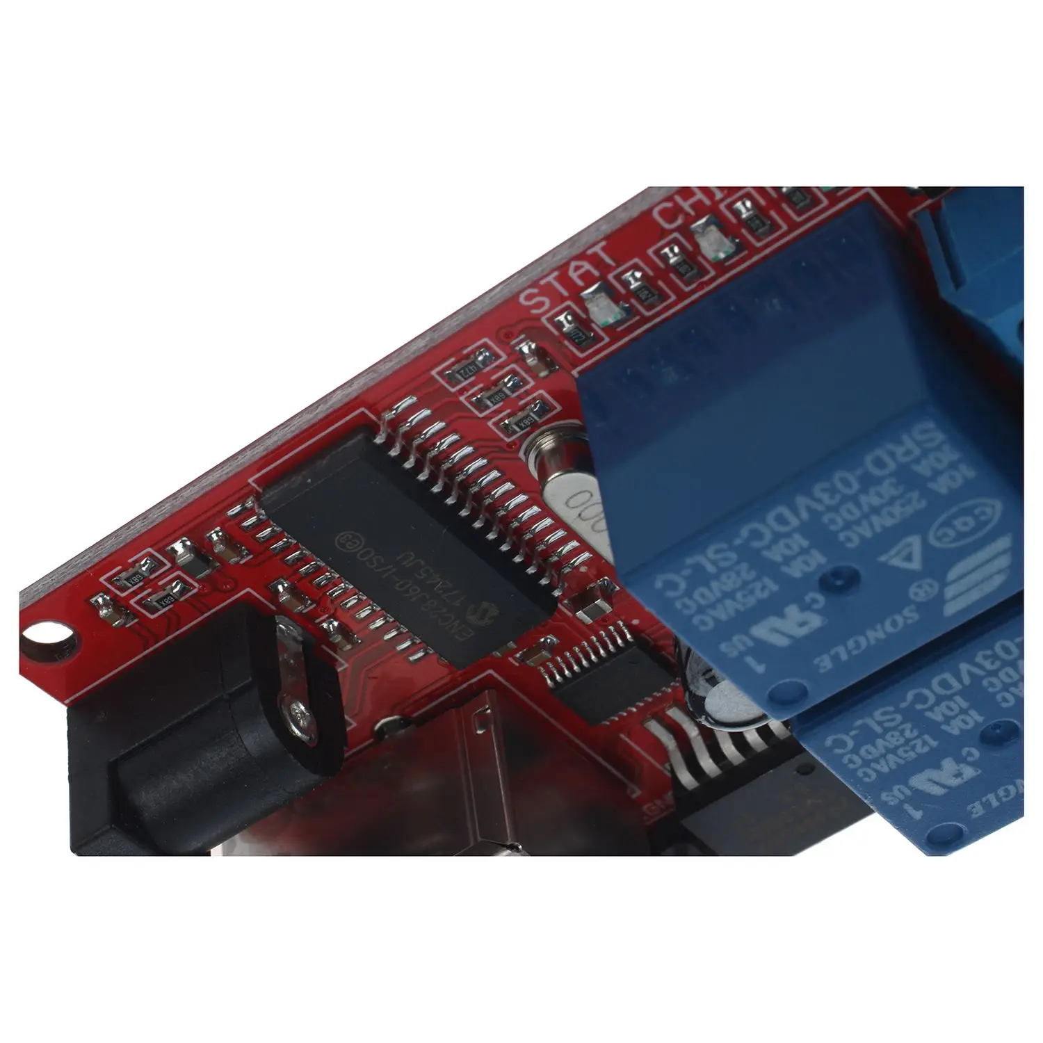 Уколов LAN Ethernet 2 способ реле доска переключатель задержки TCP/UDP модуль контроллера