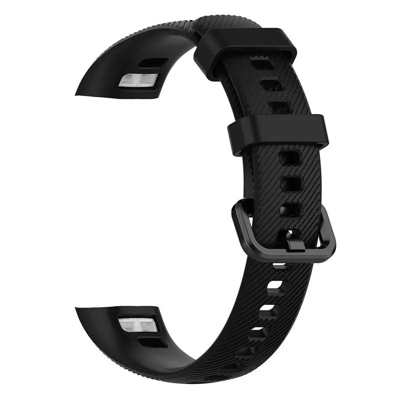 2019 новый высококачественный ремешок для часов huawei Band 3 Pro силиконовый Одноцветный