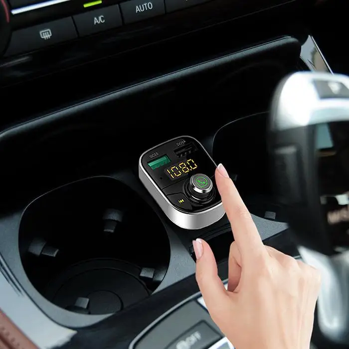 5V Car FM Transmitter Bluetooth Wireless Handsfree Adapter MP3 Music Player With Dual USB Charger | Автомобили и мотоциклы