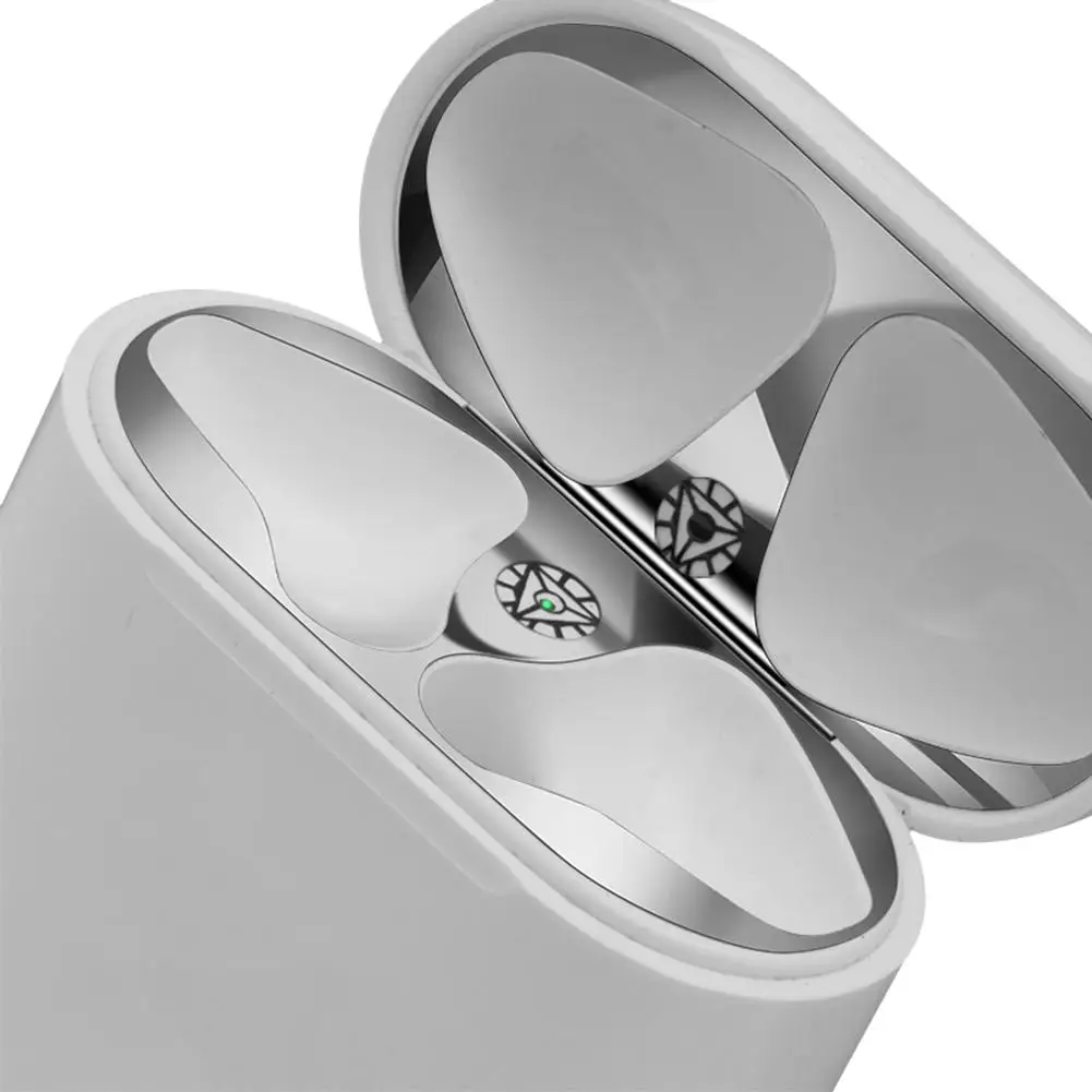 Лидер продаж Беспроводной Bluetooth гарнитура Стикеры для Airpods чехол Защитная крышка