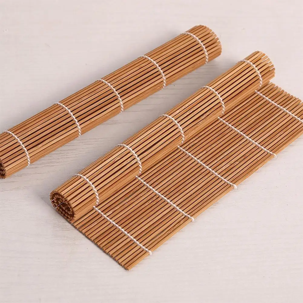 Adeeing Complete Bamboo Sushi Making Kit 2 Rolling Mats 1 Spoon Spreader 5 Pairs Of Chopsticks Kitchen Accessories | Дом и сад