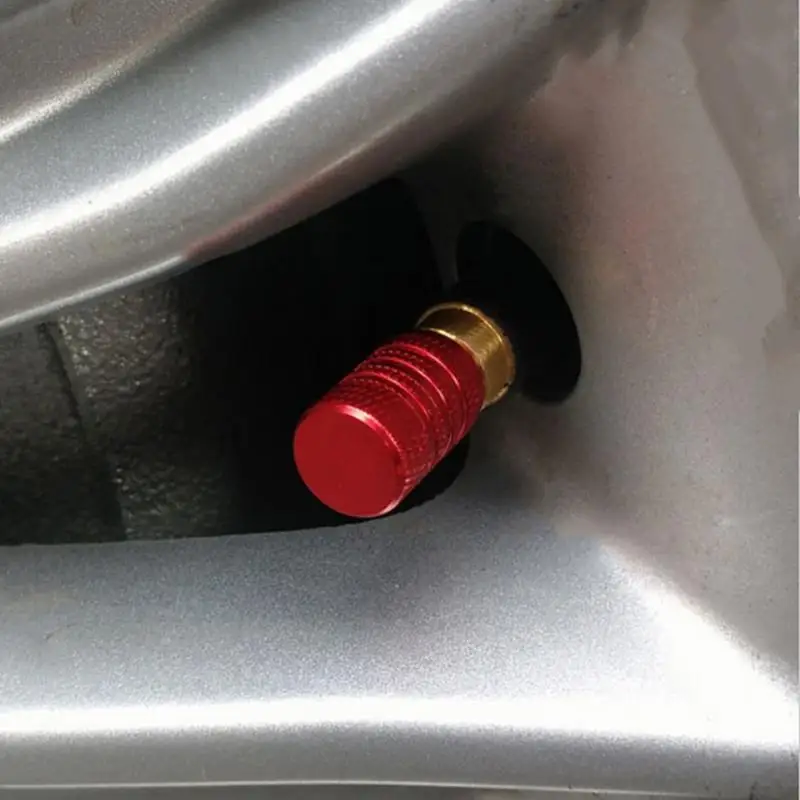 Колпачки для шин JDM 4 шт. колпачки пневматических клапанов из алюминиевого сплава