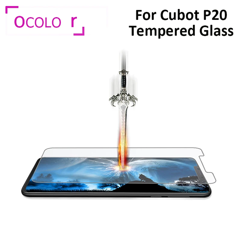 Ocolor для Cubot P20 закаленное стекло защитная пленка замена 6 18 дюйма простота