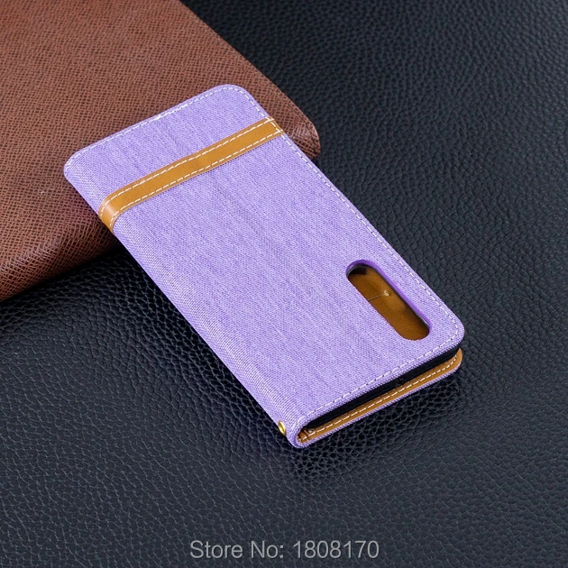 C-Ku For Samsung Galaxy S10 Plus Canvas Wallet Leather Case Huawei P30 Pro Honor 10 Lite Stand Flip Pouch TPU Cover 50pcs | Мобильные