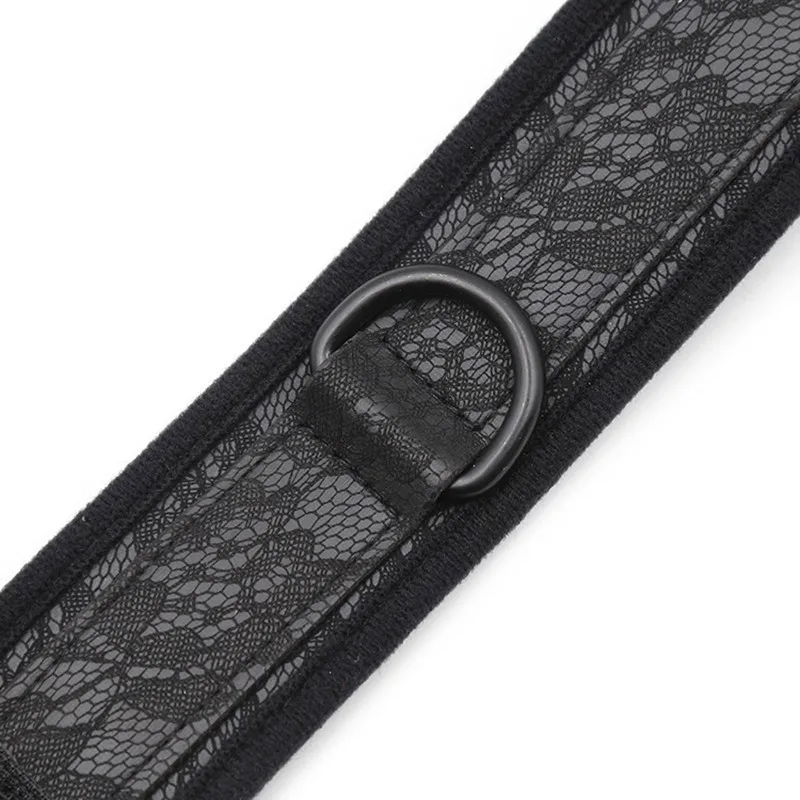 БДСМ кружевной ошейник для связывания кожаный набор поводок ночного клуба