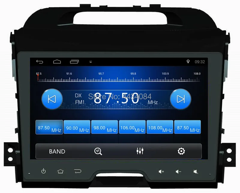 Ouchuangbo автомобильное радио bluetooth Стерео gps для Kia Sportage 2010 2015 Поддержка USB wifi