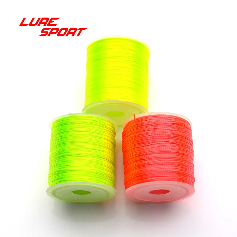 LureSport 3pcs Nylon fluorescence Thread  Rod building component  Rod Guide Tying wrap thread Pole Repair DIY Accessories