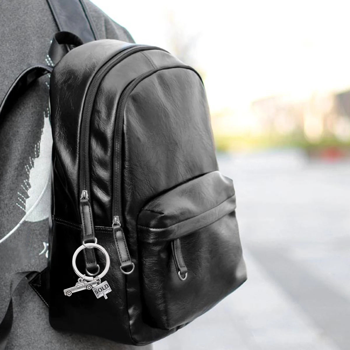 1 шт. брелок Модный маленький автомобиль узор мини металлический кошелек Декор