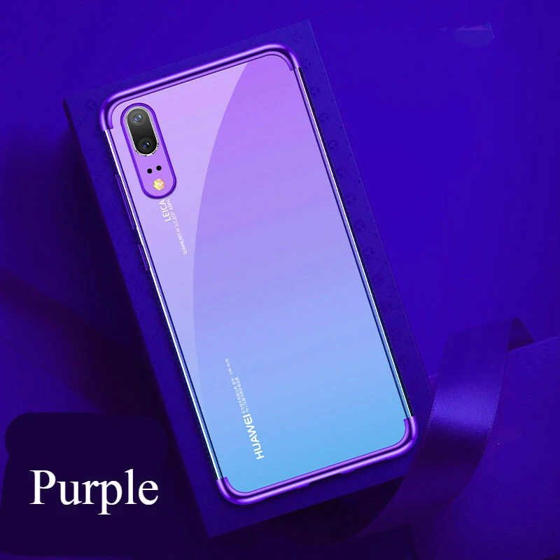 Покрытие чехол для HUAWEI nova 3i 3 4 P20 P30 Pro P10Lite Mate20 Lite P Smart Honor8C 8A 10 прозрачный мягкий