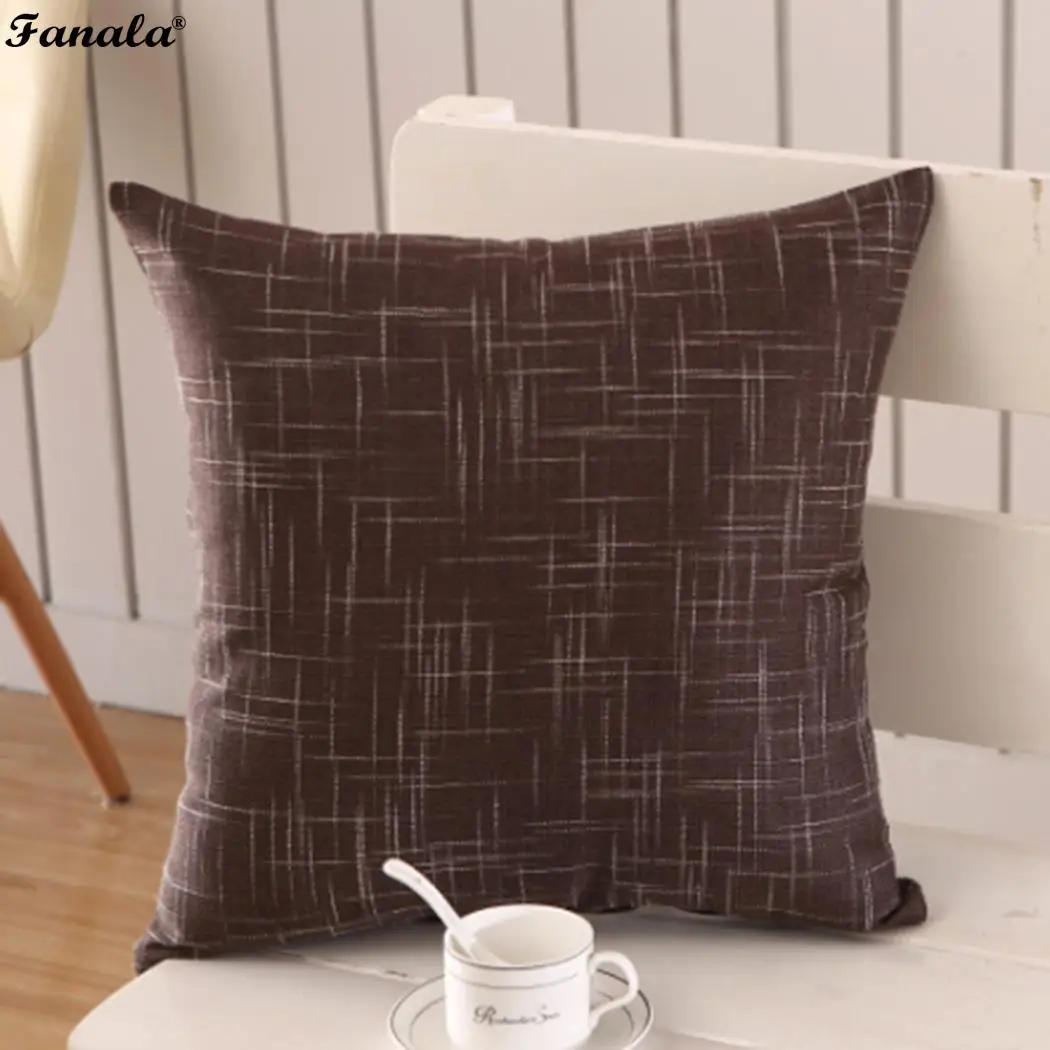 Geometric Weaving Sofa Cushion Pillow Case Cover Home Bed Car etc Living Room Dcor |