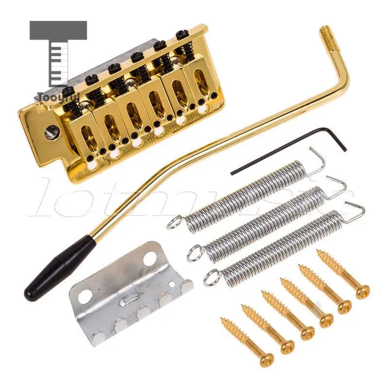 Электрогитары Golden High Quality 6 String с тремоло-Бридж шеей для ST запасные части гитары -