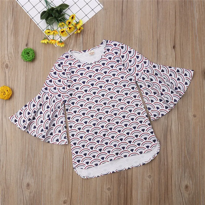 Toddler Baby Girl Dress Kid Clothes Fish Scale Outfit Bell Sleeve Party Tutu Dresses Children Costume | Детская одежда и обувь
