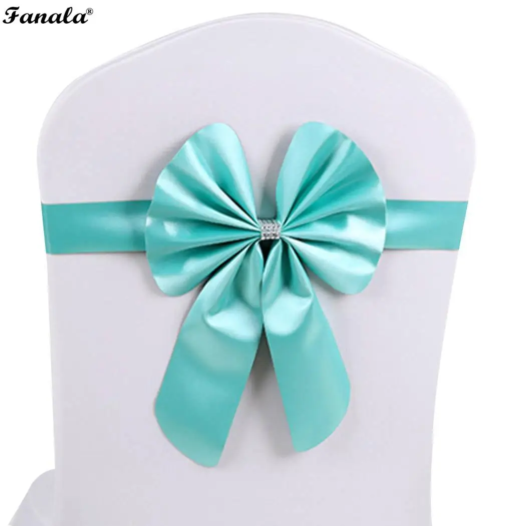 New Elastic Chair Back Bow Tie Cover Wedding Party Decorations Gift | Дом и сад
