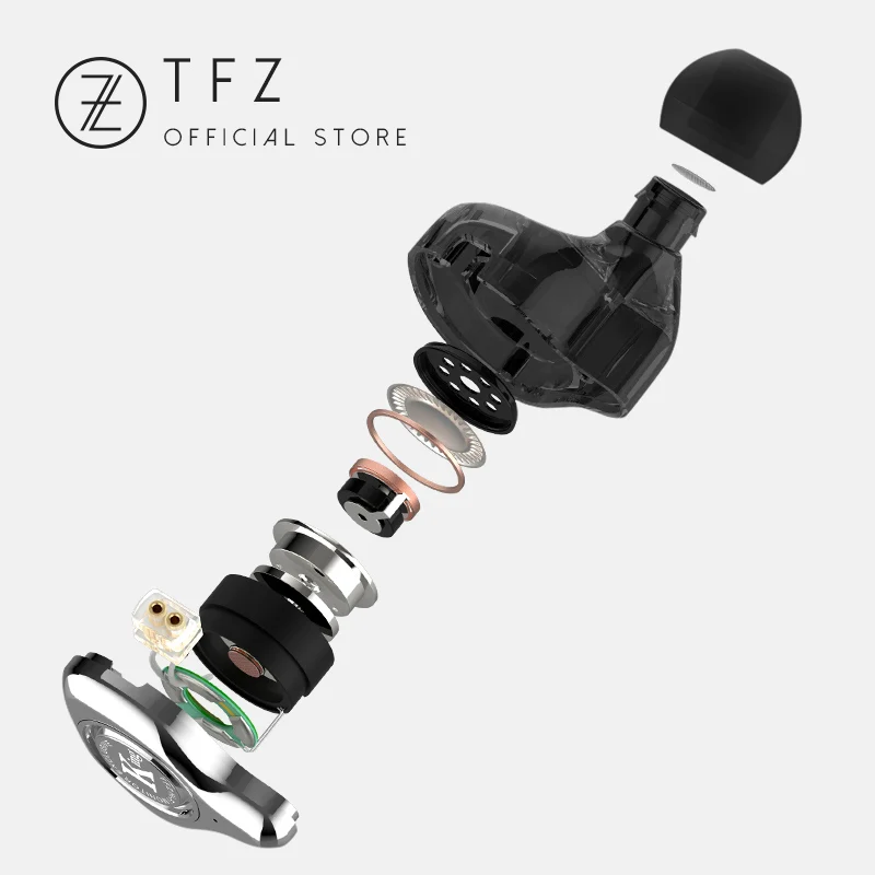 Ароматизированные наушники вкладыши Zither TFZ KING улучшенная версия 3 5 мм hi fi