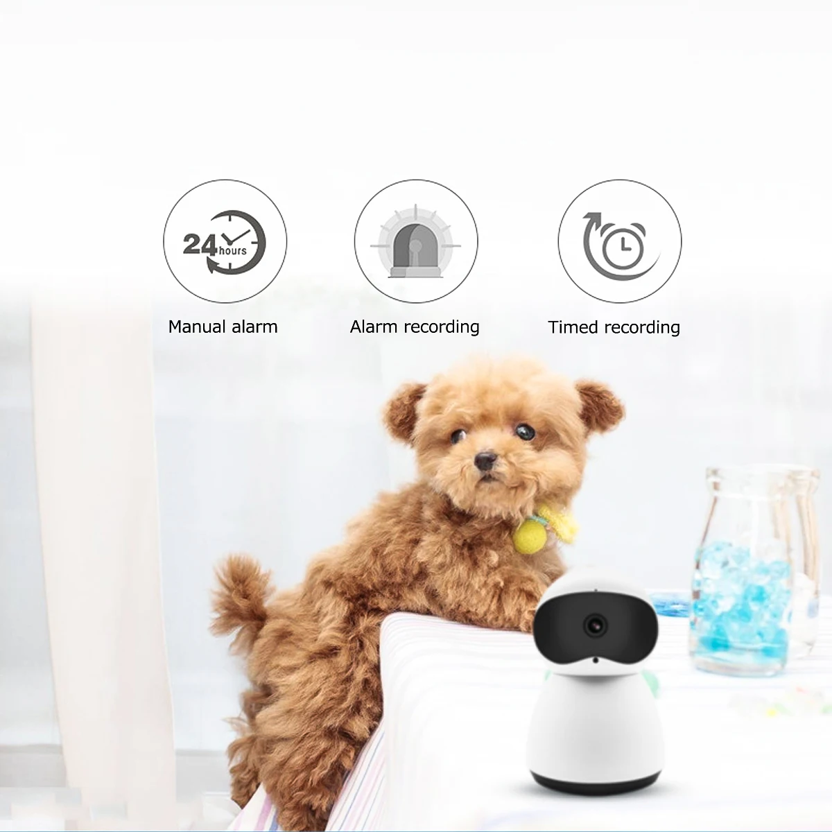 Беспроводная Wi Fi IP камера с функцией ночного видения 1080P 720P|Камеры