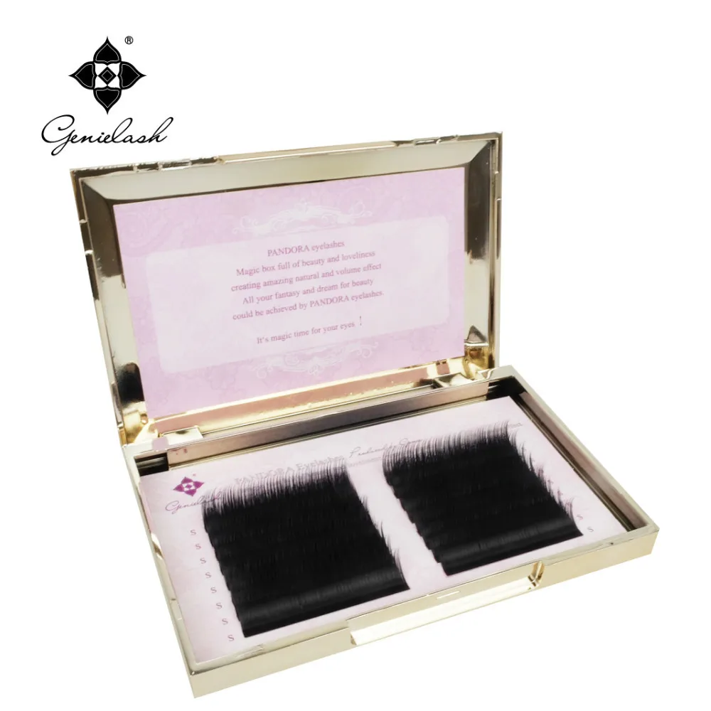 

10 Pcs/Lot Pandora Lash Mixed Lengths in One Strip 16 Lines 0.07/0.10 3D-6D Volume False Eyelash Extension